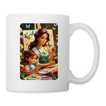 personalized design mother's gift - Mug - white - Right