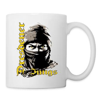 Dresdner Jungs Dresden T-Shirt Ultras Dresden - Tasse - Weiß - Rechts