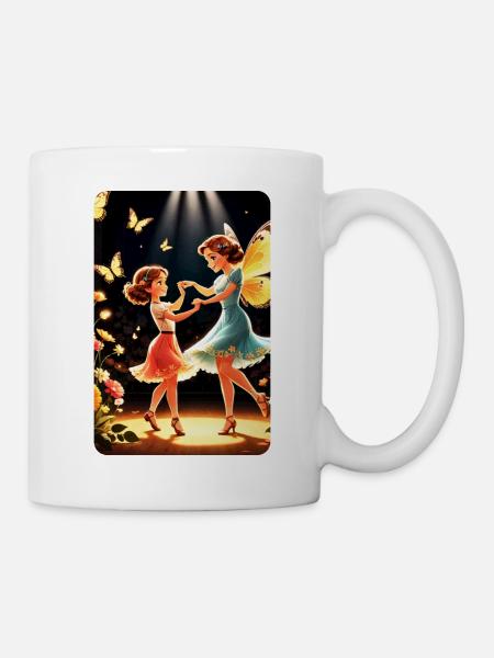 personalisiertes Design-Muttergeschenk - Tasse - Weiß