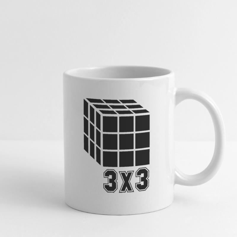 3x3 Cube Cube Mug