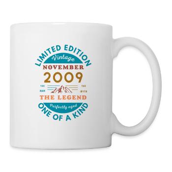 November 2009 Birthday Limited Edition - Mug blanc - blanc - Droite