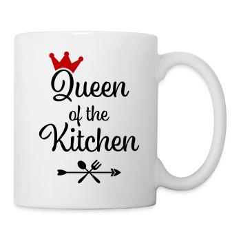 Queen of the Kitchen - Mug - white - Right