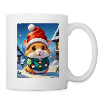 Anime Paysage D’hiver Hamster 1.6 - Mug blanc - blanc - Droite