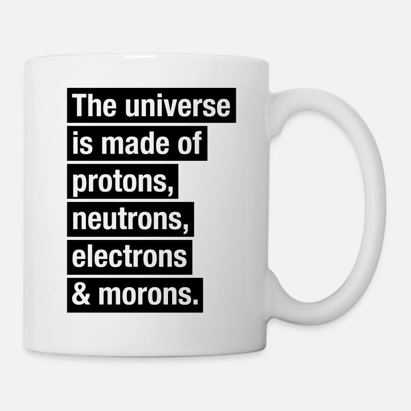 Das Universum - Tasse - Weiß