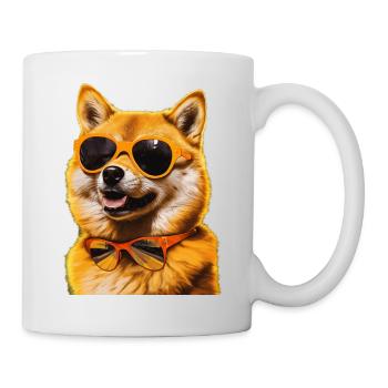 Shiba Inu Cool - Shiba Inu - Mug - white - Right