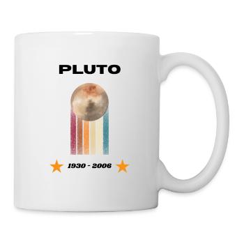 Pluton n’oublie jamais 1930-2006 - Mug blanc - blanc - Droite