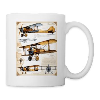 Airplane #1 - Mug - white - Right