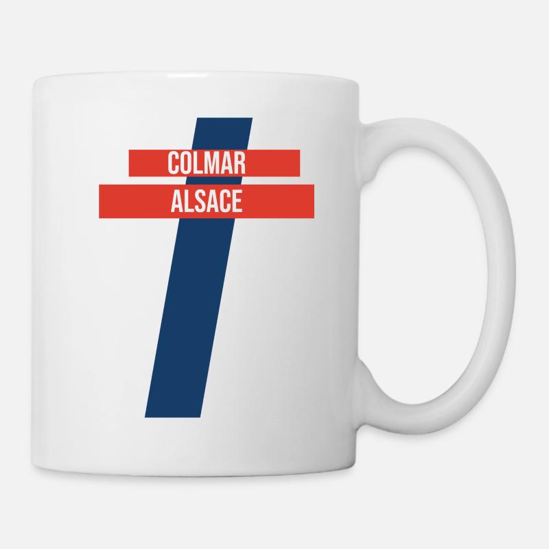 Colmar Alsace Souvenir Colmar - Tasse - Weiß