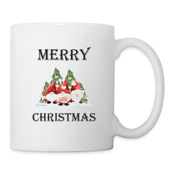 Joyeux Noël Gnome - Mug blanc - blanc - Droite