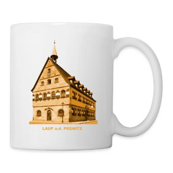 Mairie de Lauf Pegnitz, Franconie, Bavière - Mug blanc - blanc - Droite