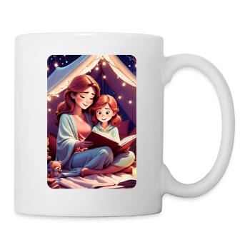 personalisiertes Design-Muttergeschenk - Tasse - Weiß - Rechts