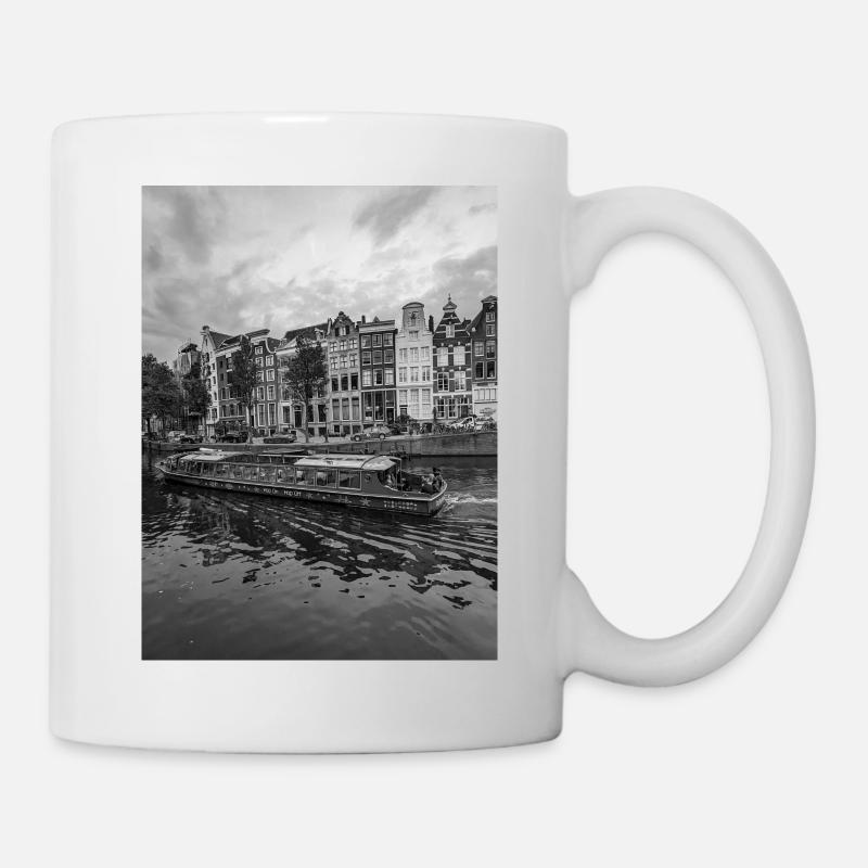 Amsterdam - Tasse - Weiß