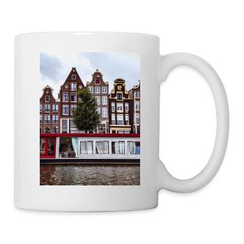 Amsterdam - Tasse - Weiß - Rechts