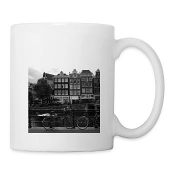 Amsterdam - Tasse - Weiß - Rechts