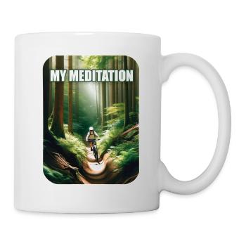 Forest Ride Zen - Mug - white - Right