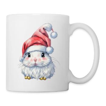 Cute Christmas Rabbit - Mug - white - Right