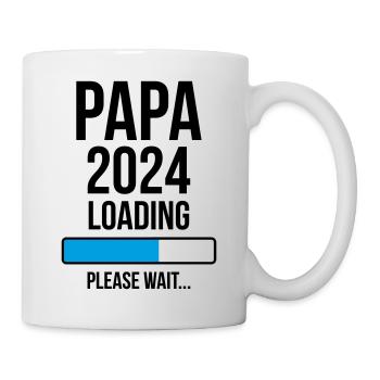 Papa 2024 Loading Please wait... - Mug blanc - blanc - Droite