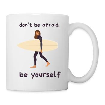 Surfergirl - Tasse - Weiß - Rechts