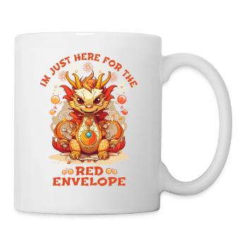 Happy Chinese New Year 2024 Funny Year Of The - Tasse - Weiß - Rechts