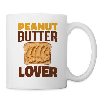 Peanut Butter Lover - Mug - white - Right