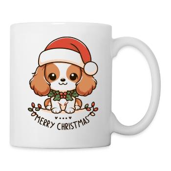 Charmanter Weihnachtspullover - Tasse - Weiß - Rechts