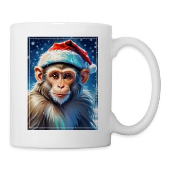 Winter Landscape Monkey 1.2 - Mug - white - Right