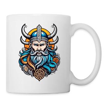 Wikinger Odin Thor Walhalla - Tasse - Weiß - Rechts