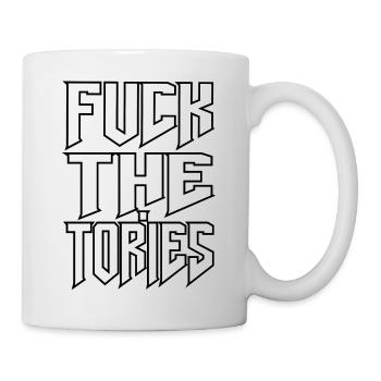 BAISE LES CONSERVATEURS - Mug blanc - blanc - Droite
