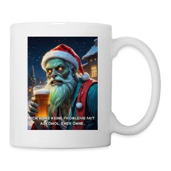 Weinachten Zombie Bier 2.7 - Tasse - Weiß - Rechts