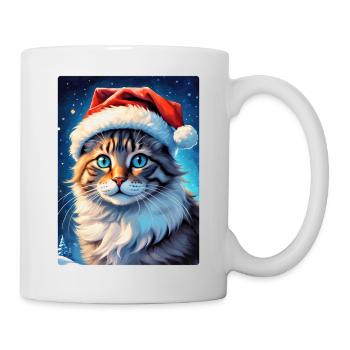 Paysage d’hiver Cat 3.3 - Mug blanc - blanc - Droite