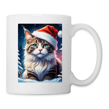 Paysage d’hiver Cat 3.1 - Mug blanc - blanc - Droite