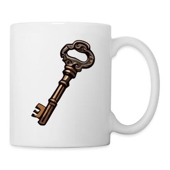 Key / Lock / Locked / Security - Mug - white - Right