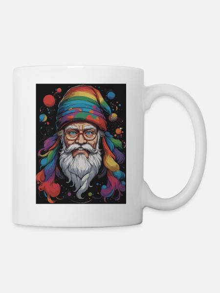 LGBTQ Santa Claus Love Knows No Boundaries - Mug - white