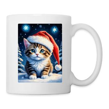 Paysage d’hiver Cat 3.8 - Mug blanc - blanc - Droite
