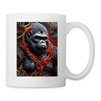 Plantes effrayantes Gorille 1.7 - Mug blanc - blanc - Droite