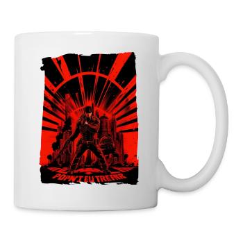 Red soldier in the future - Mug - white - Right