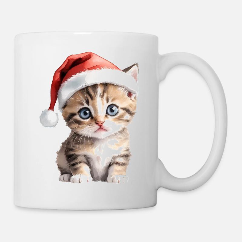 STP_K01/chaton - Mug blanc - blanc