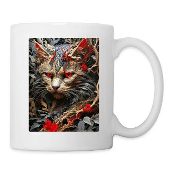 Spooky Plants Cat 1.4 - Mug - white - Right