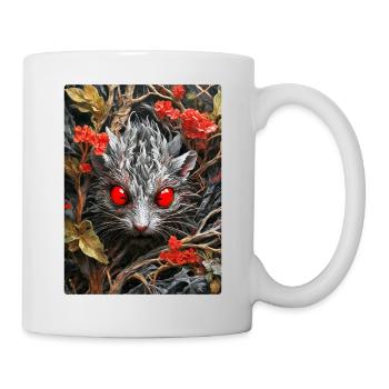Gruselige Pflanzen Maus 1.1 - Tasse - Weiß - Rechts