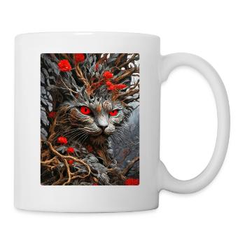 Spooky Plants Cat 1.7 - Mug - white - Right