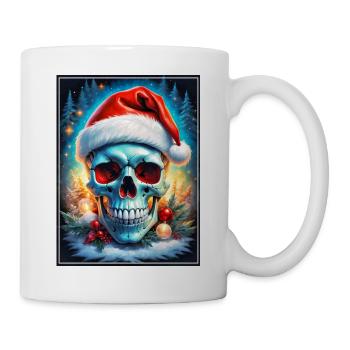 Christmas Skull 1.2 - Mug - white - Right