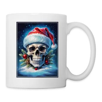 Christmas Skull 1.1 - Mug - white - Right
