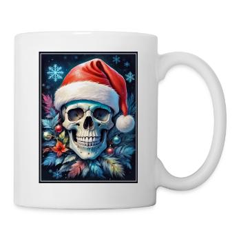 Christmas Skull 1.8 - Mug - white - Right