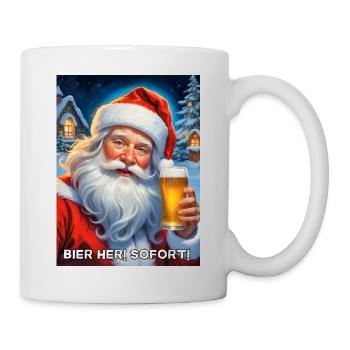 Christmas Santa Claus Beer 1.12 - Mug - white - Right