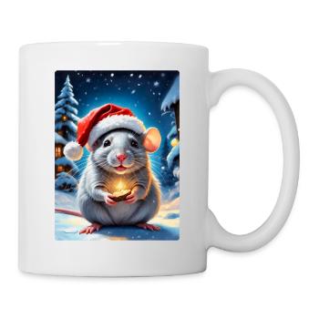 Winter Landscape Rat 1.7 - Mug - white - Right