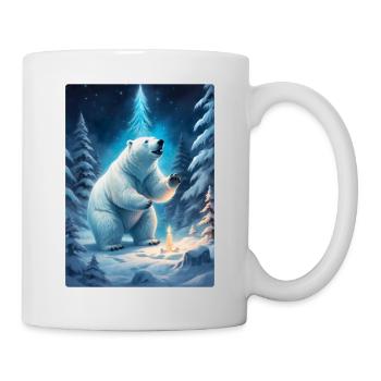 Winter Landscape Bears 1.6 - Mug - white - Right