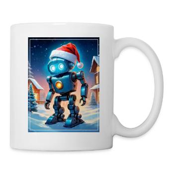Winterlandschaft Robot 1.5 - Tasse - Weiß - Rechts
