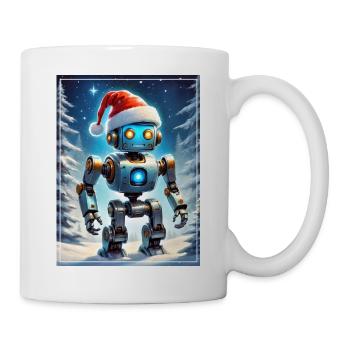 Winterlandschaft Robot 1.8 - Tasse - Weiß - Rechts
