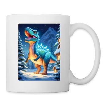 Winter Landscape Dino 3.6 - Mug - white - Right