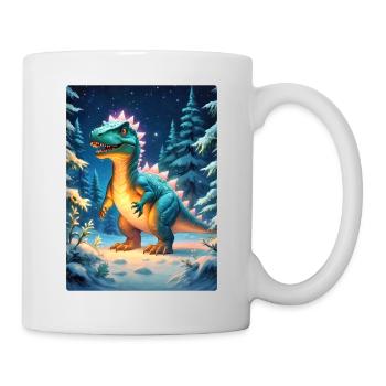 Winter Landscape Dino 3.3 - Mug - white - Right